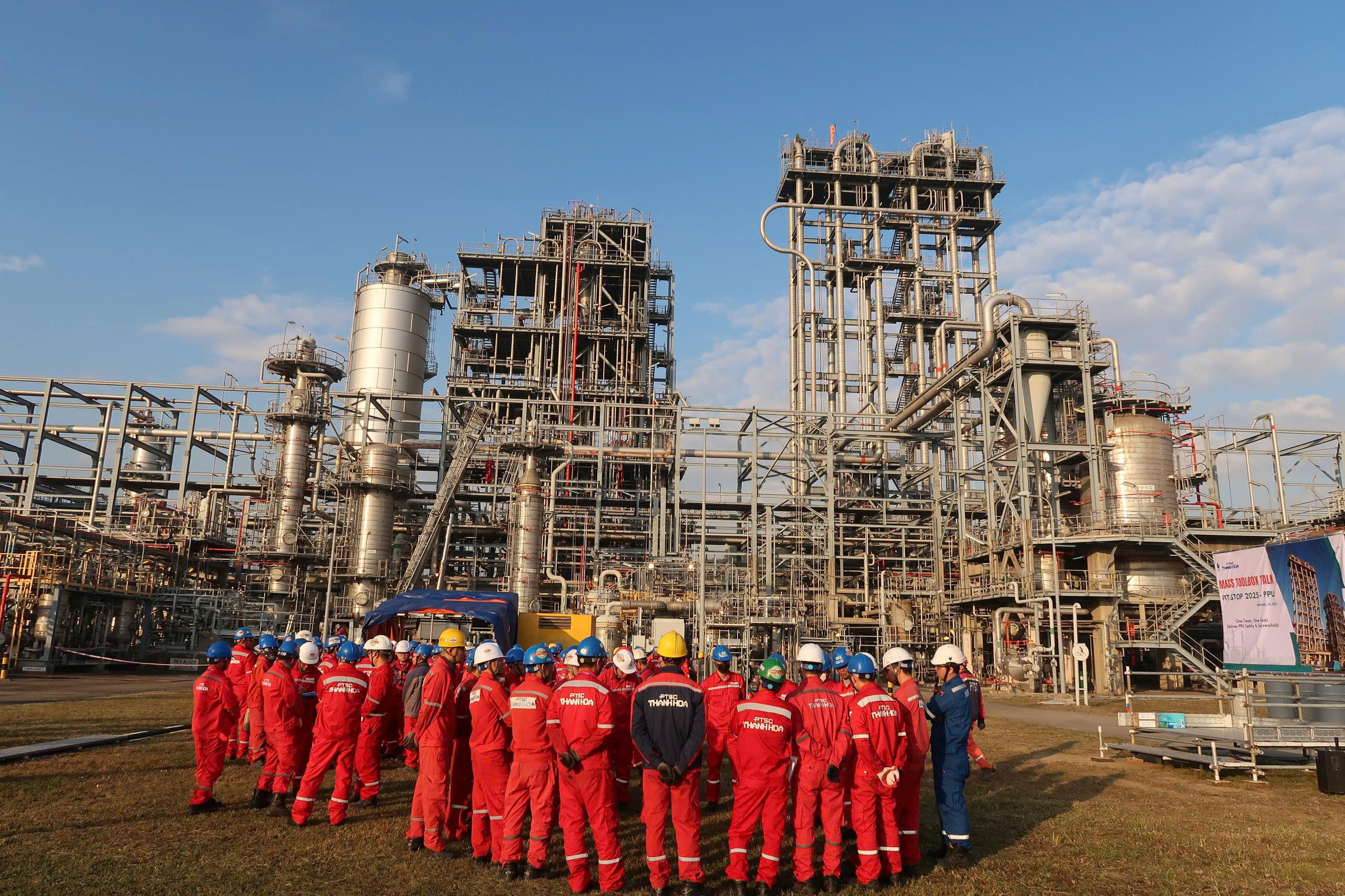 PTSC THANH HÓA HOÀN THÀNH VƯỢT TIẾN ĐỘ DỰ ÁN BẢO DƯỠNG TỔNG THỂ PHÂN XƯỞNG PPU – NSRP: DẤU ẤN NĂNG LỰC, BẢN LĨNH VÀ VAI TRÒ CHIẾN LƯỢC