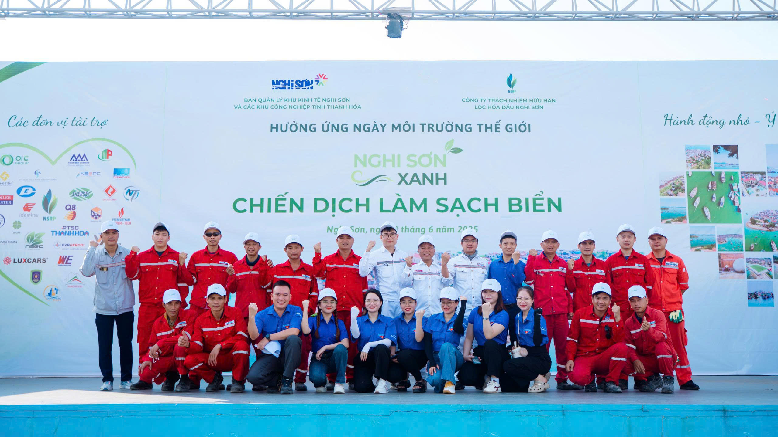 PTSC Thanh Hóa tham gia Chiến dịch Làm sạch biển 2025 – Hưởng ứng Sáng kiến “Nghi Sơn Xanh”