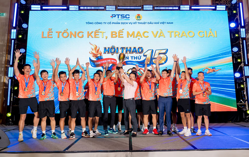 Hành trình bản lĩnh của PTSC Thanh Hóa tại Hội thao Tổng công ty PTSC lần thứ XV năm 2026