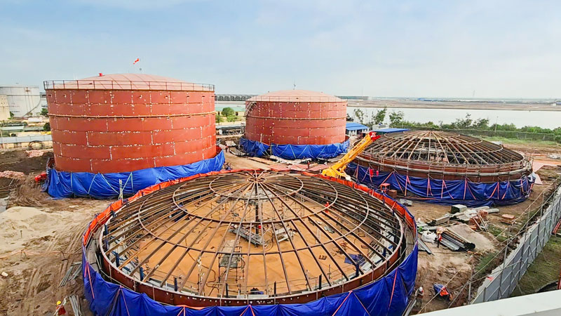 Lễ ghi nhận 100.000 giờ làm việc an toàn - dấu mốc quan trọng tại Dự án kho xăng dầu PETEC Hải Phòng