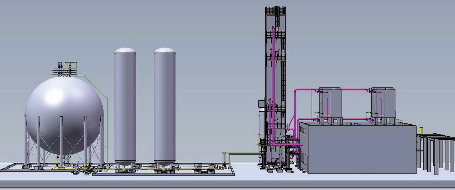 Dự án EPC Nhà máy Sản xuất CO2 Công nghệ cao