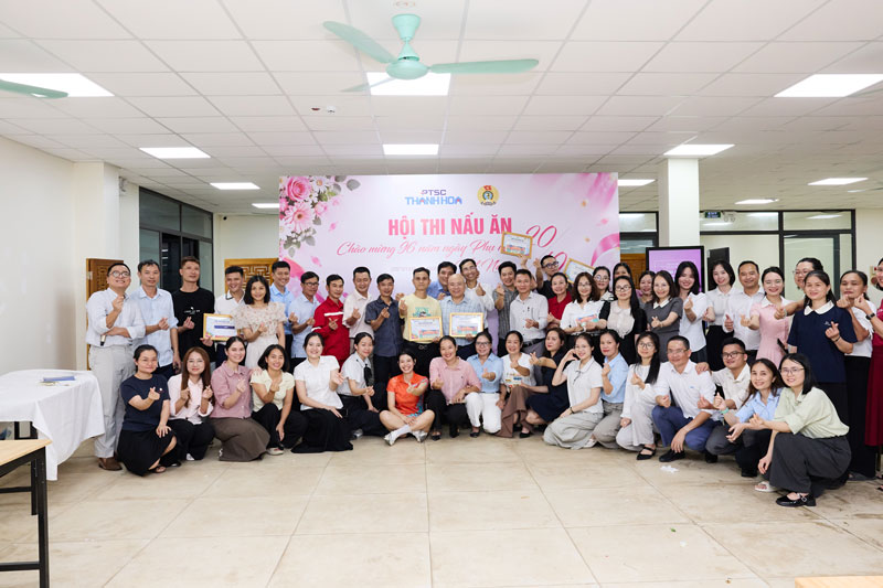 Hội thi nấu ăn – Đậm đà hương vị, trọn vẹn niềm vui