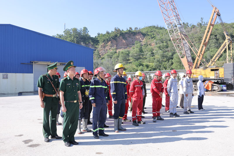 PTSC Thanh Hóa tổ chức thực tập Phương án chữa cháy - cứu nạn cứu hộ kết hợp an ninh cảng biển, ứng cứu sự cố tràn dầu năm 2026