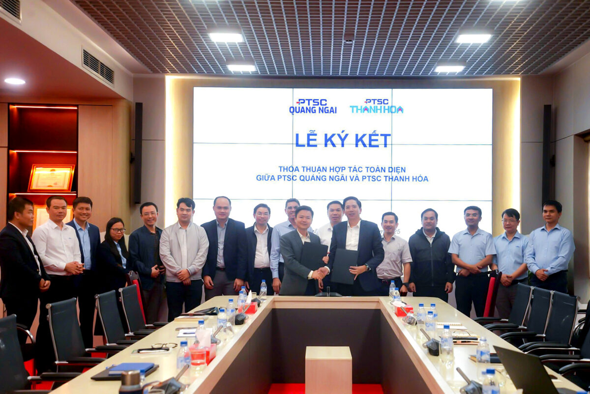 PTSC Thanh Hoa and PTSC Quang Ngai entered into the Comprehensive Cooperation Agreement
