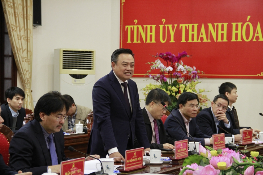 Chairman of PVN members working in Thanh Hoa province