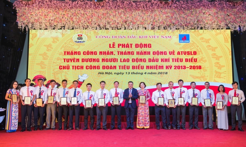 Công đoàn Dầu khí Việt Nam: Người lao động Dầu khí Bản lĩnh - Đoàn kết - Đổi mới - Hành động
