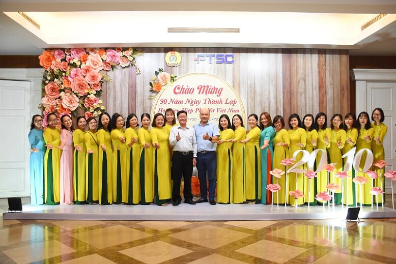 Các hoạt động ý nghĩa  Chào mừng 90 năm ngày thành lập Hội Liên hiệp Phụ nữ Việt Nam tại Tổng công ty PTSC