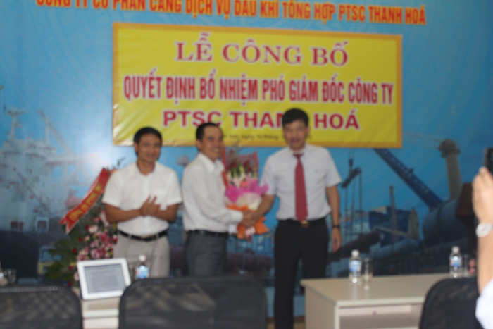 PTSC THANH HOÁ BỔ NHIỆM PHÓ GIÁM ĐỐC MỚI